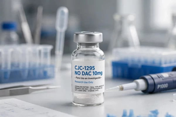 CJC-1295 NO DAC 10mg - Péptido Liofilizado Vial de CJC-1295 NO DAC 10mg péptido liofilizado para investigación