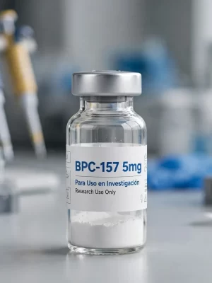 Vial de BPC-157 5mg Body Protection Compound péptido liofilizado investigación