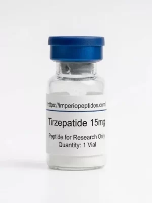 Tirzepatide 15mg España - Péptido Dual Agonista GIP y GLP-1 de Investigación Tirzepatide 15mg España vial liofilizado alta pureza para investigación