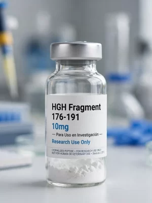 HGH Fragment 176-191 Precio 10mg - Péptido Liofilizado para Investigación Vial de HGH Fragment 176-191 10mg péptido liofilizado precio para uso en investigación