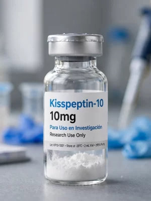Kisspeptin-10 10mg - Péptido Liofilizado para Investigación Vial de Kisspeptin-10 10mg péptido liofilizado para uso en investigación de laboratorio