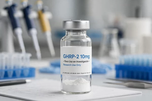 GHRP-2 10mg Precio y Comprar - Péptido Liofilizado para Investigación Vial de GHRP-2 10mg péptido liofilizado precio comprar uso investigación